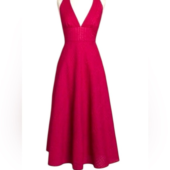 J. Crew Strapless Fuchsia Dress - Picture 1 of 7